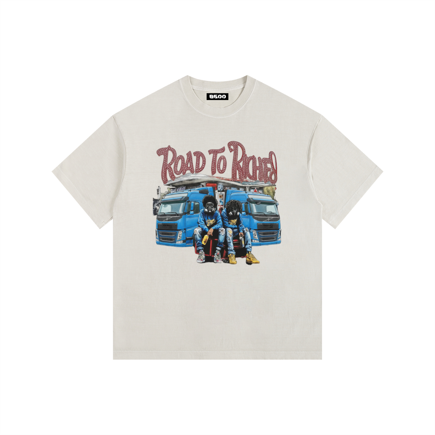 Vintage Road To Richies Oversized  T-Shirt