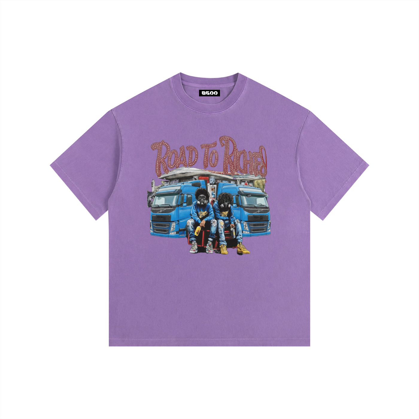 Vintage Road To Richies Oversized  T-Shirt