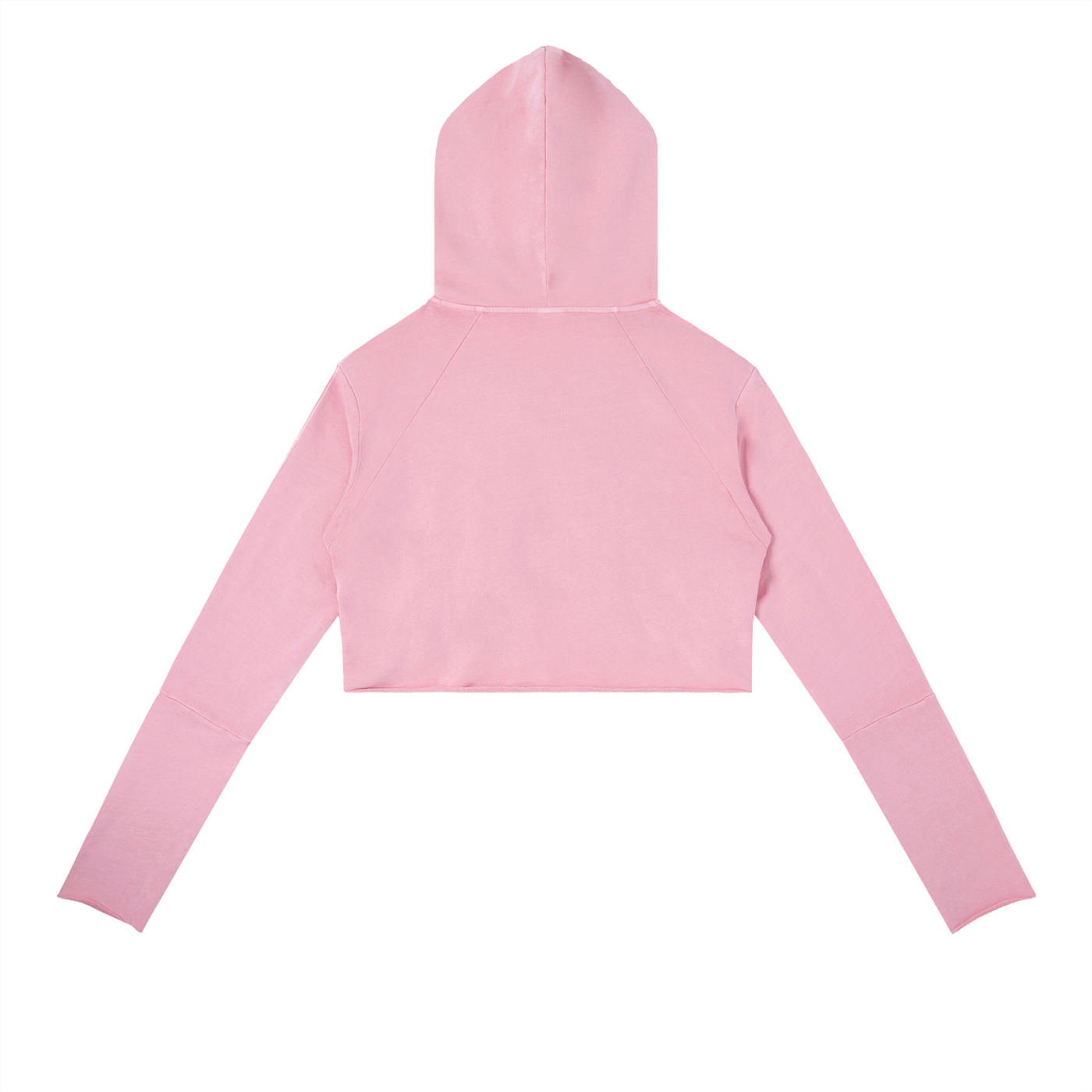 86 Womens Vintage DustyClub Cropped Hoodie