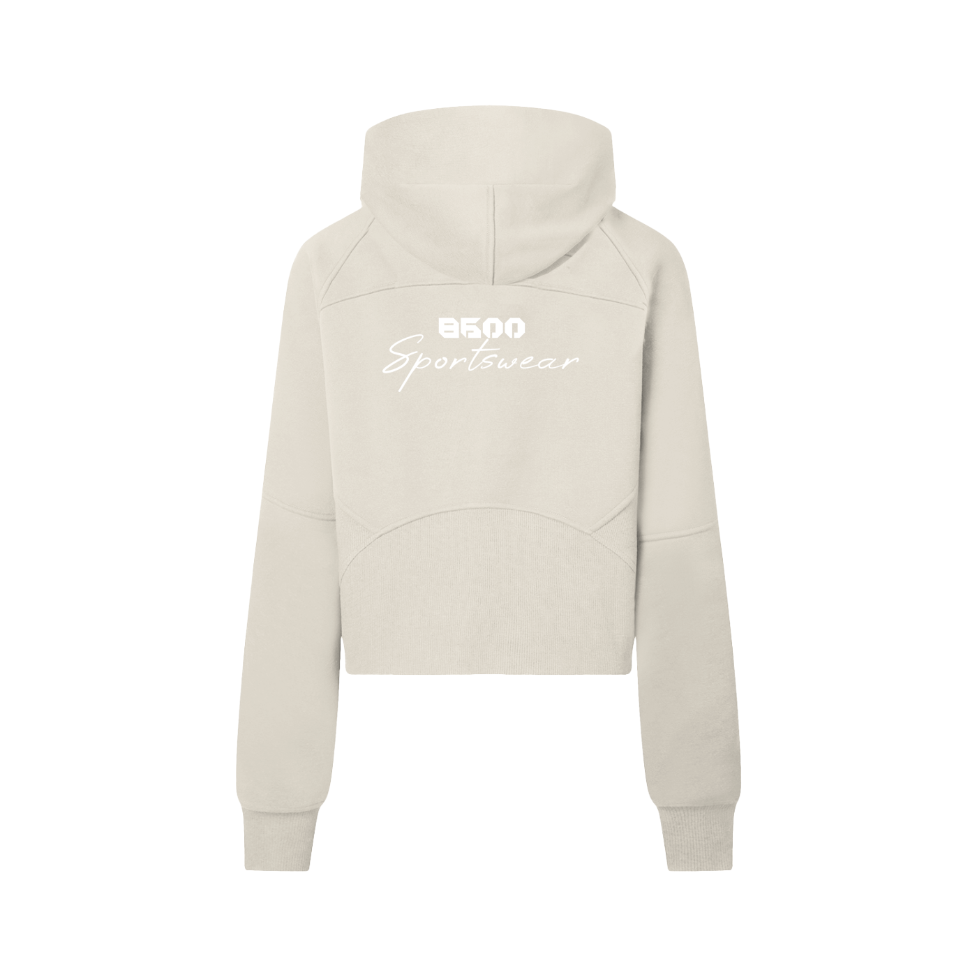 86 Cropped Sportswear Half-Zip Hoodie
