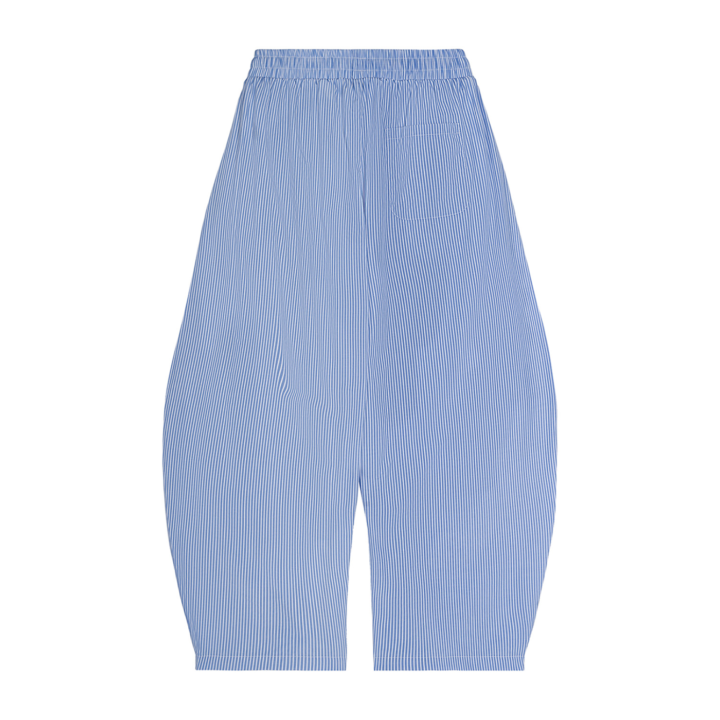 Leaving Is Better Then Staying Vertical Stripe  Barrel Pants