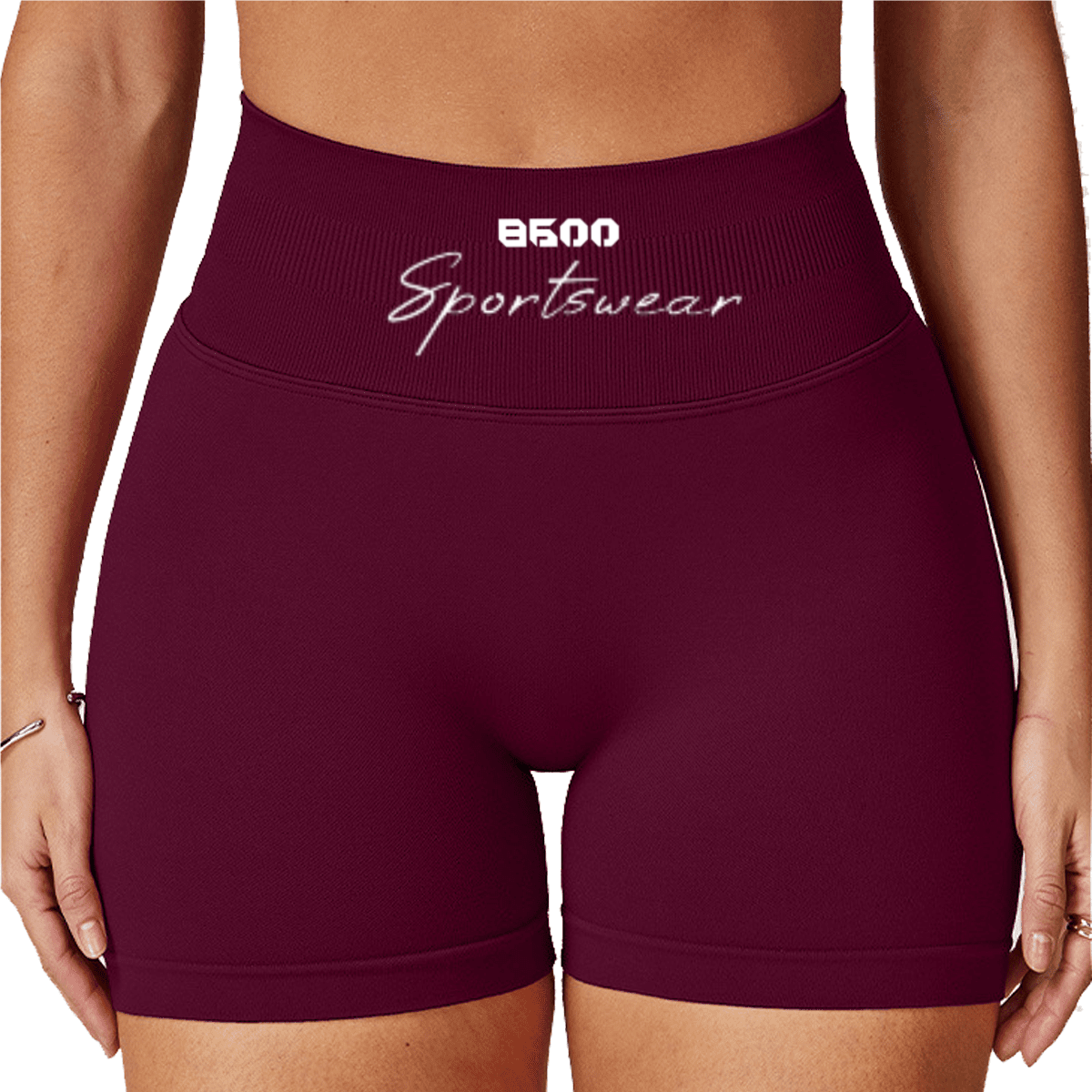 86 Seamless High-Waisted Yoga Shorts