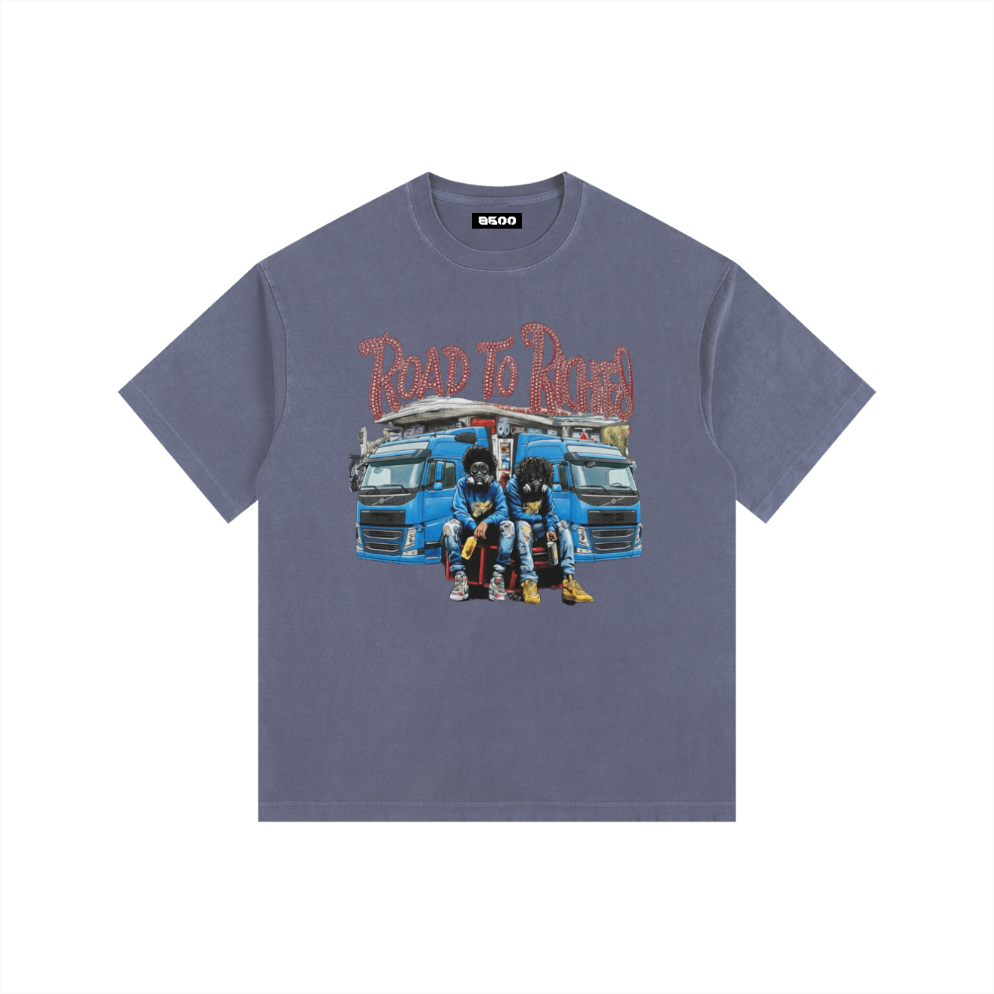 Vintage Road To Richies Oversized  T-Shirt