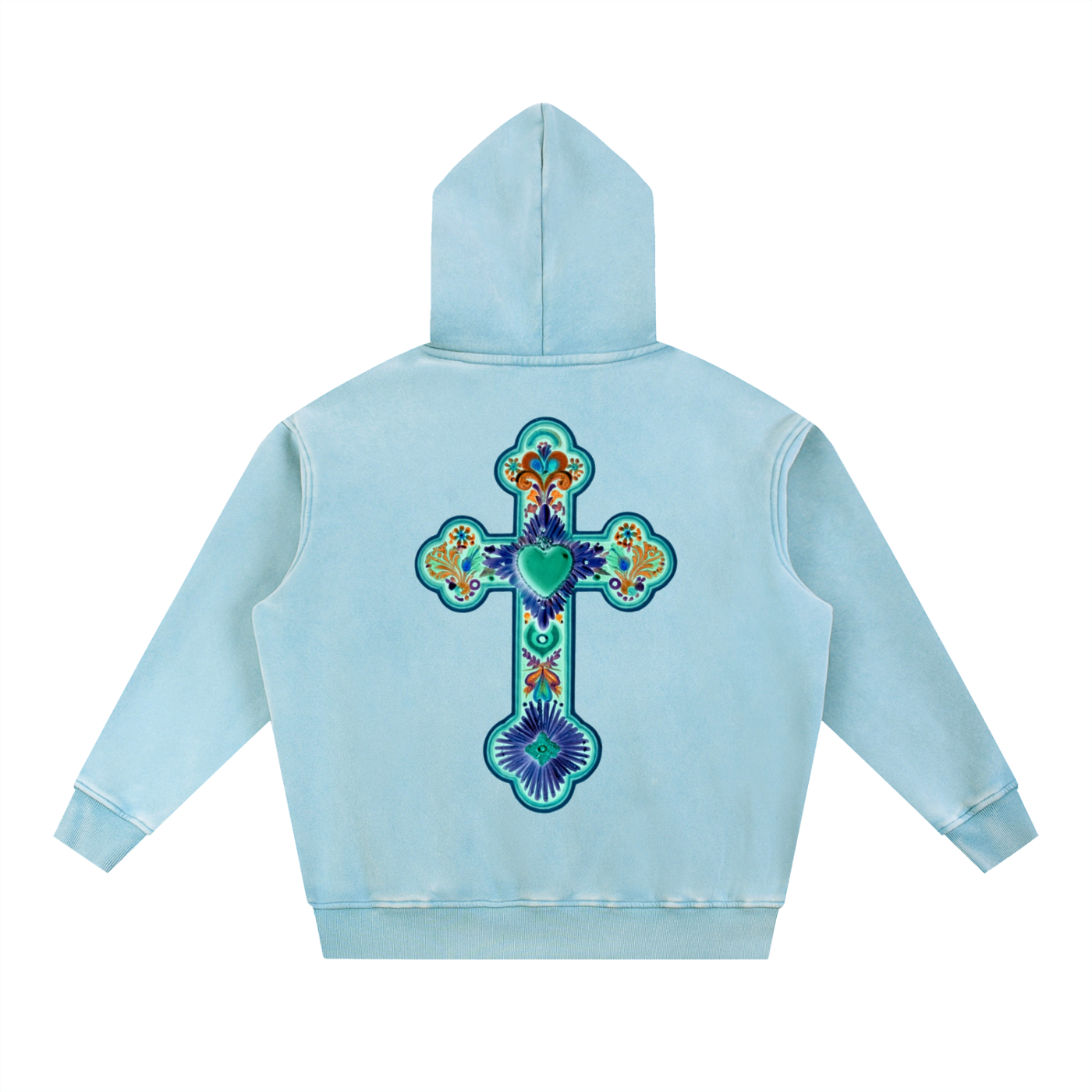 86 Inverted Cross Oversize Hoodie