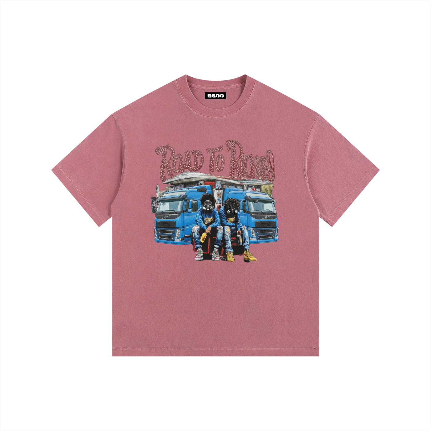 Vintage Road To Richies Oversized  T-Shirt