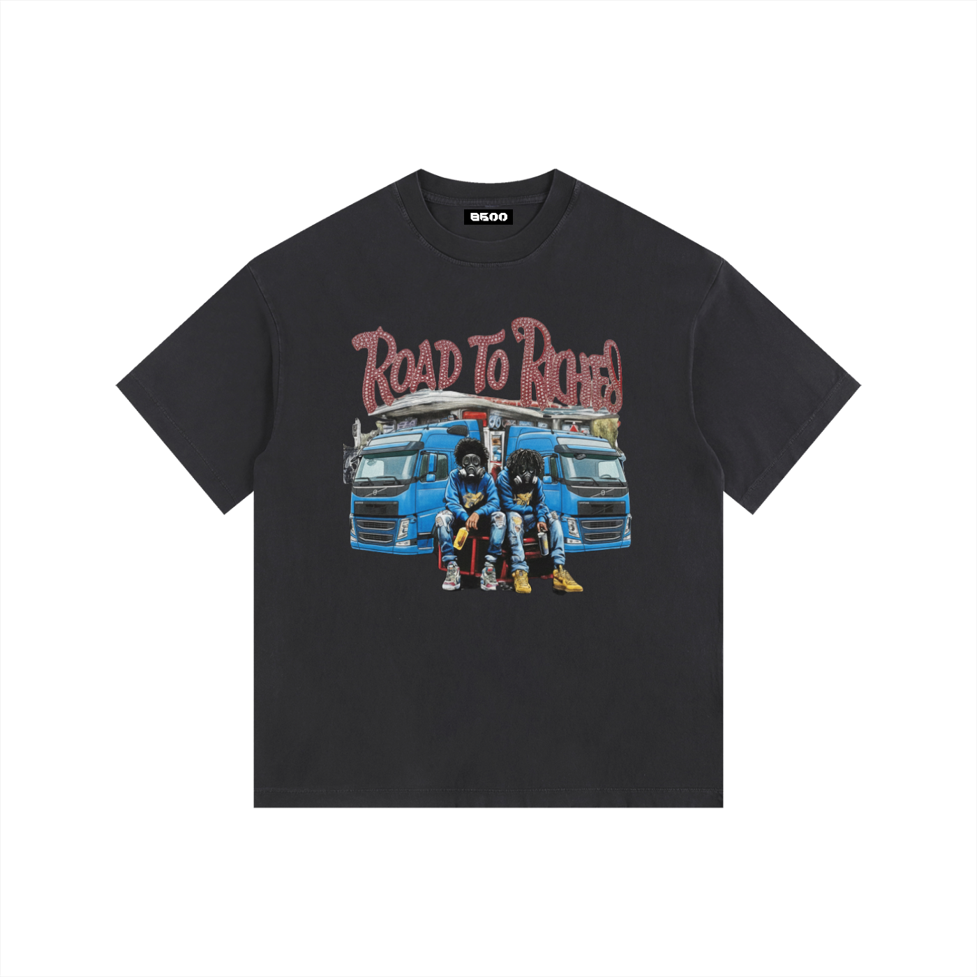 Vintage Road To Richies Oversized  T-Shirt