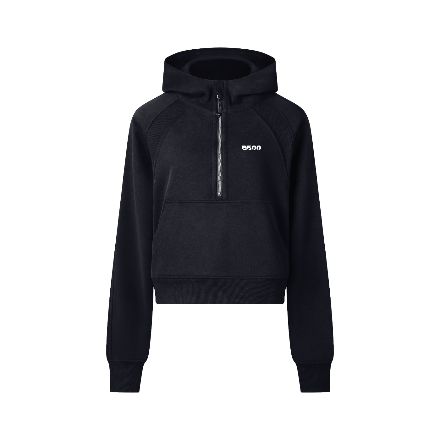 86 Cropped Sportswear Half-Zip Hoodie