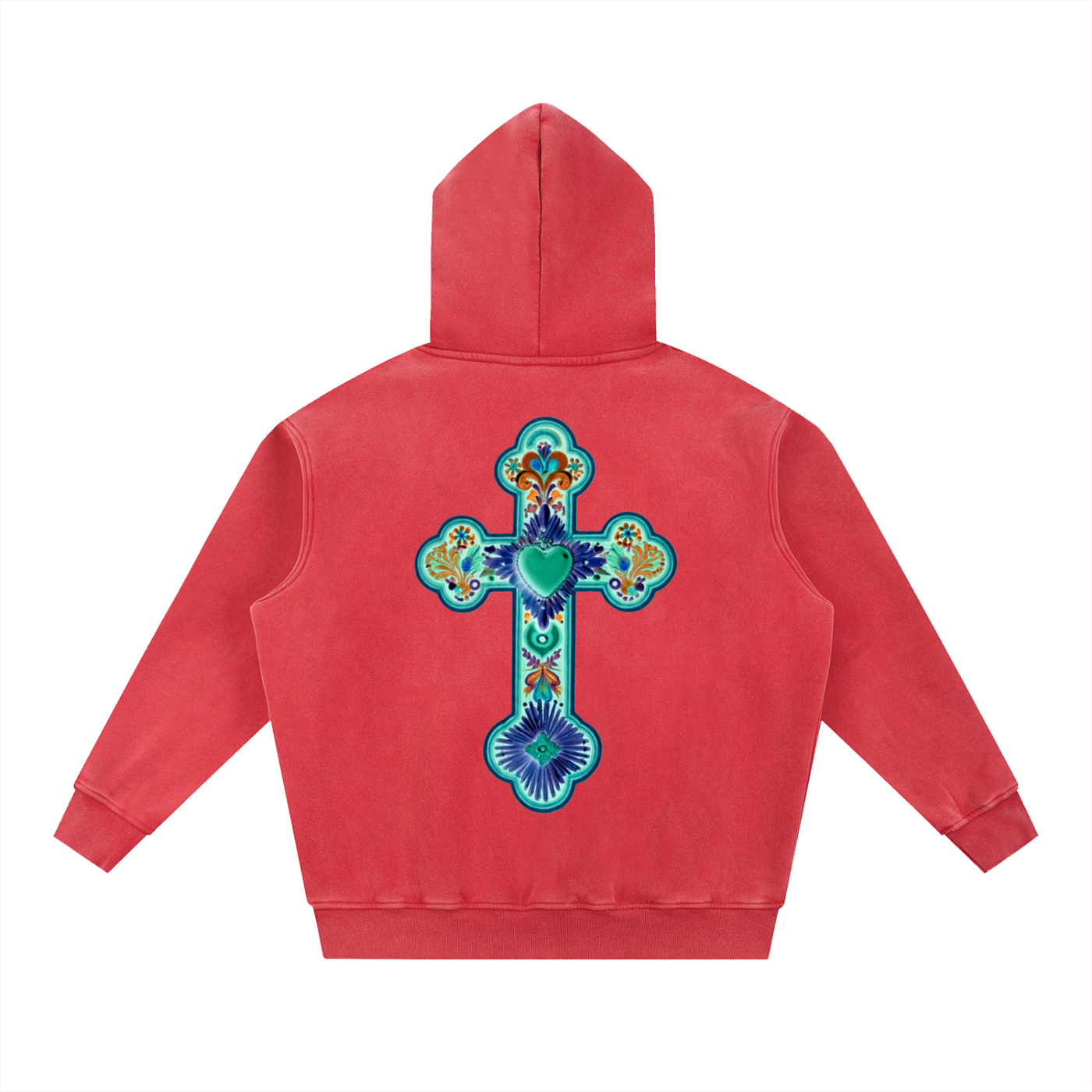 86 Inverted Cross Oversize Hoodie