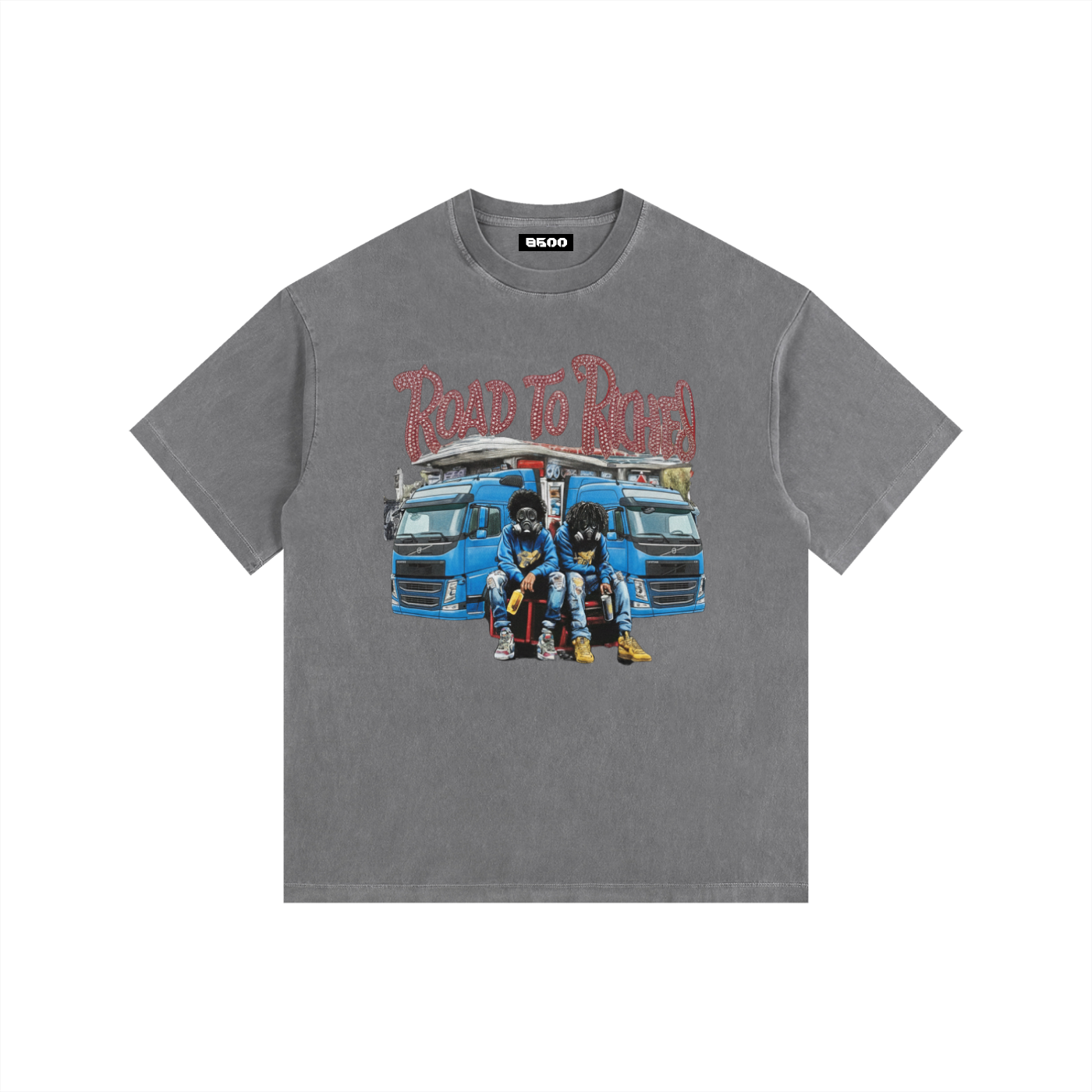 Vintage Road To Richies Oversized  T-Shirt