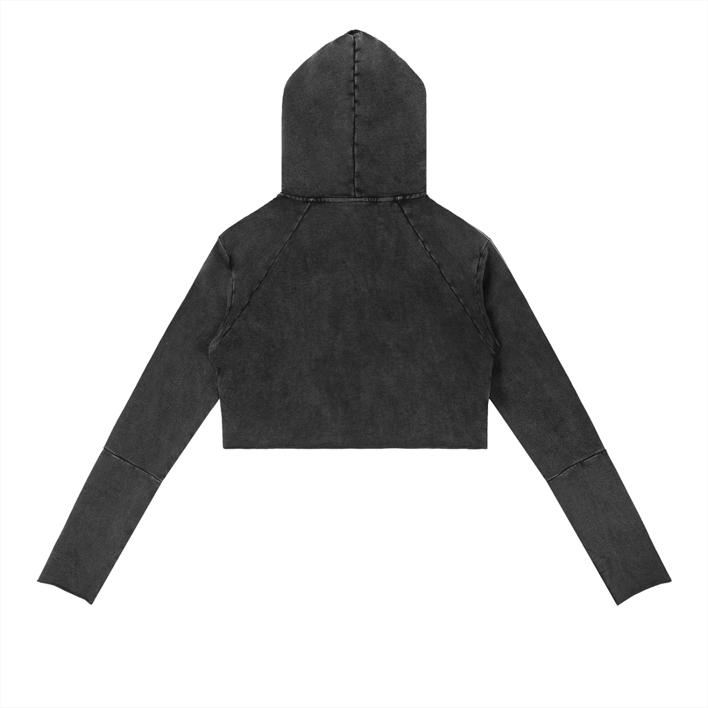 86 Womens Vintage DustyClub Cropped Hoodie