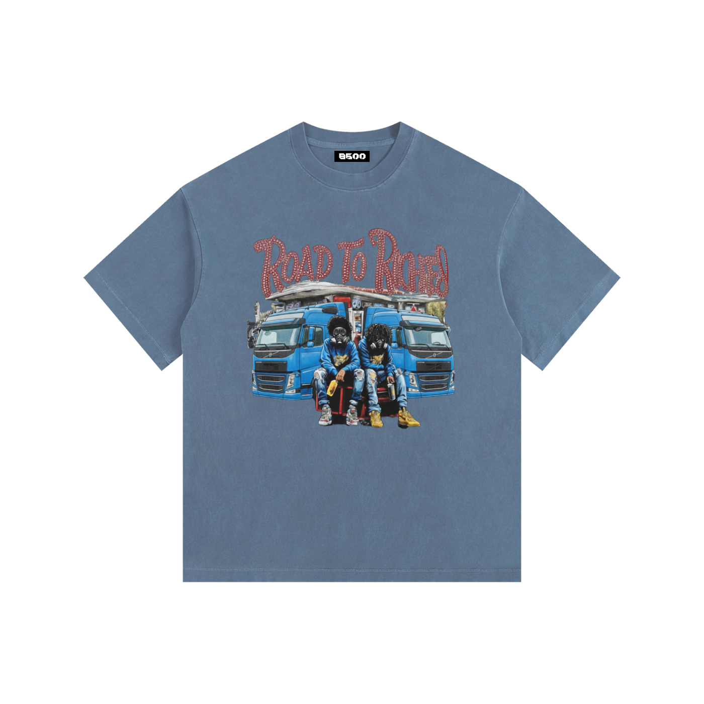 Vintage Road To Richies Oversized  T-Shirt