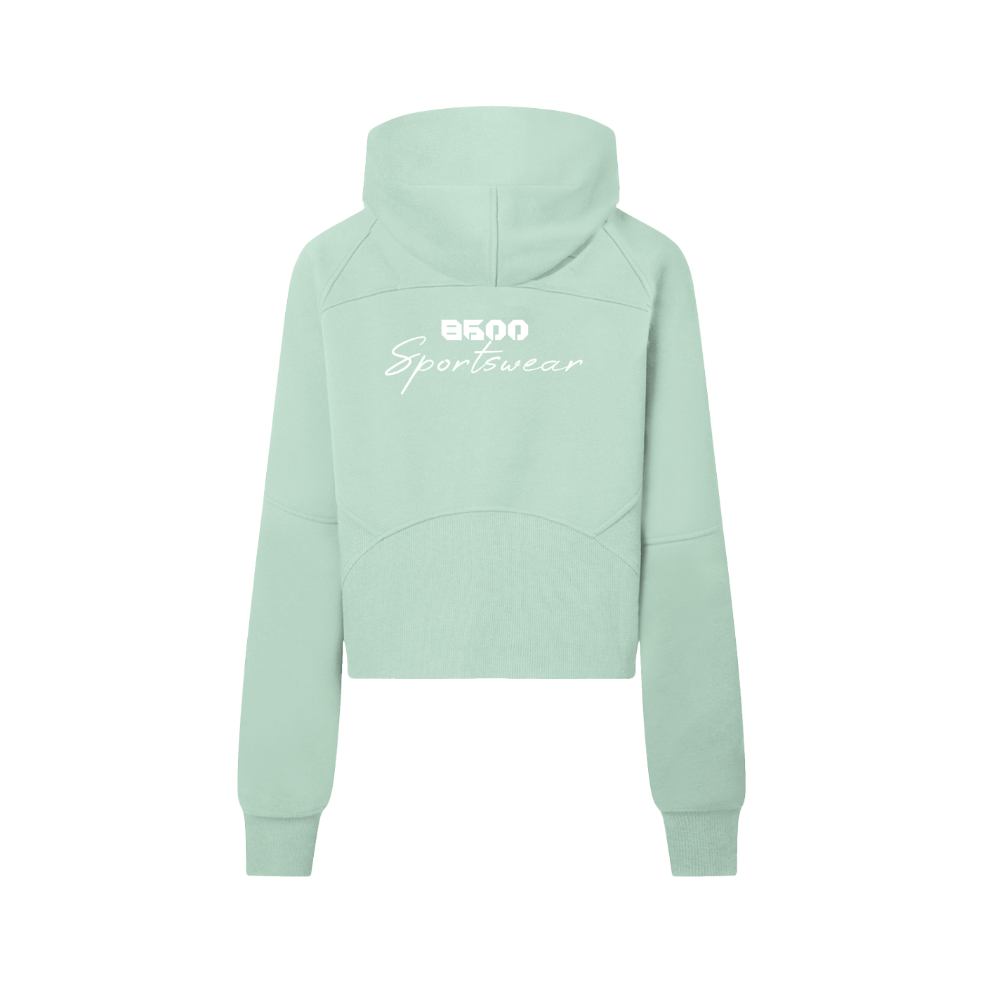 86 Cropped Sportswear Half-Zip Hoodie