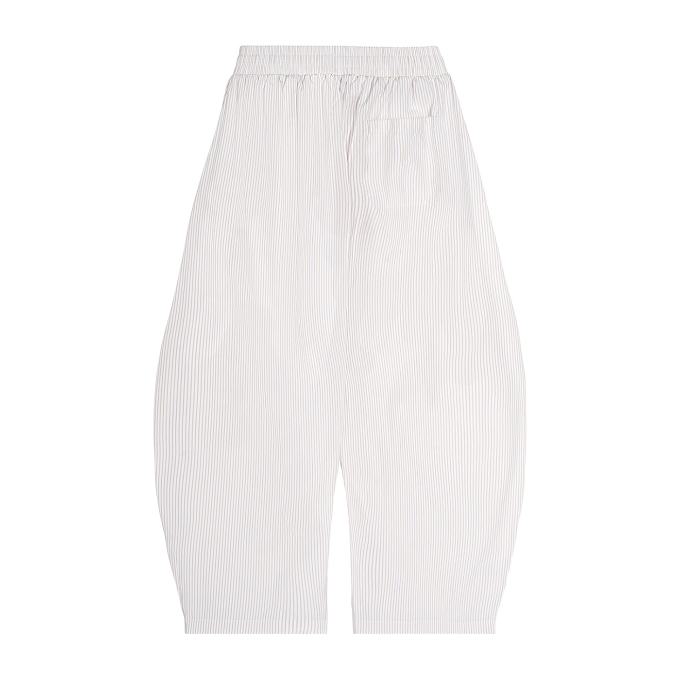 Leaving Is Better Then Staying Vertical Stripe  Barrel Pants