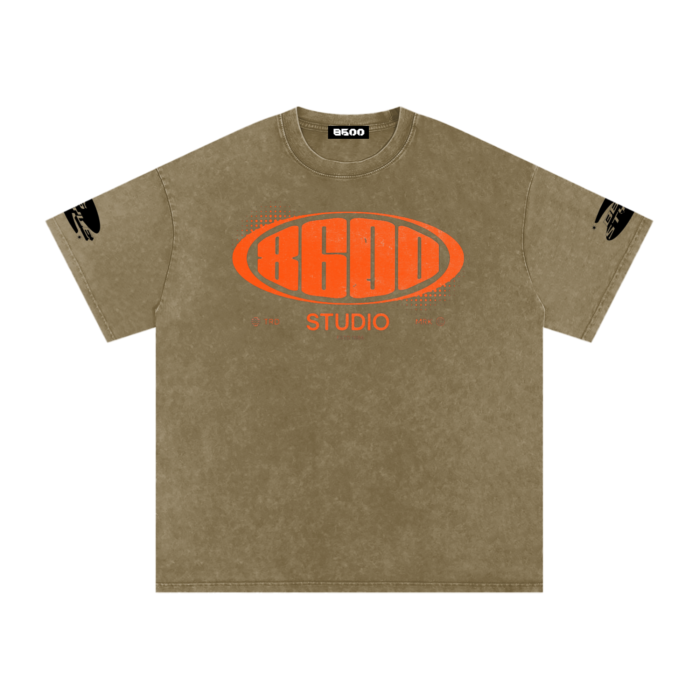 86 Snow Washed Oversized Cotton T-Shirt