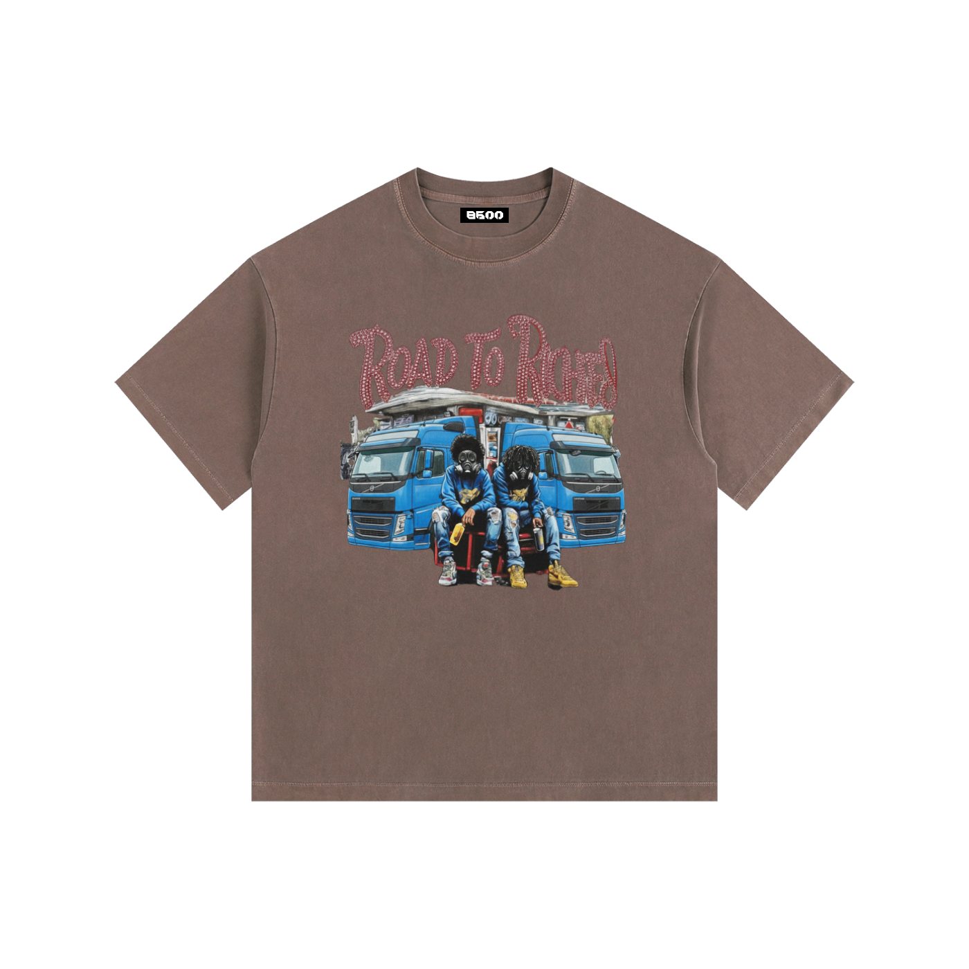 Vintage Road To Richies Oversized  T-Shirt