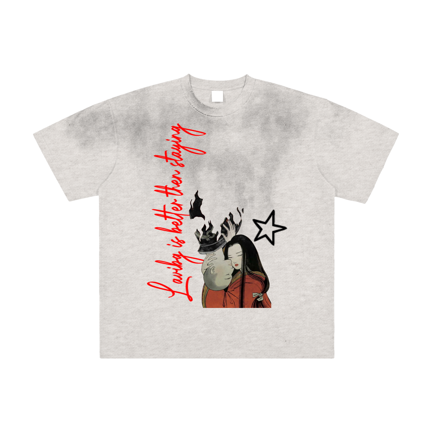 Leaving Is Better Then Staying Vintage Washed Frayed T-Shirt