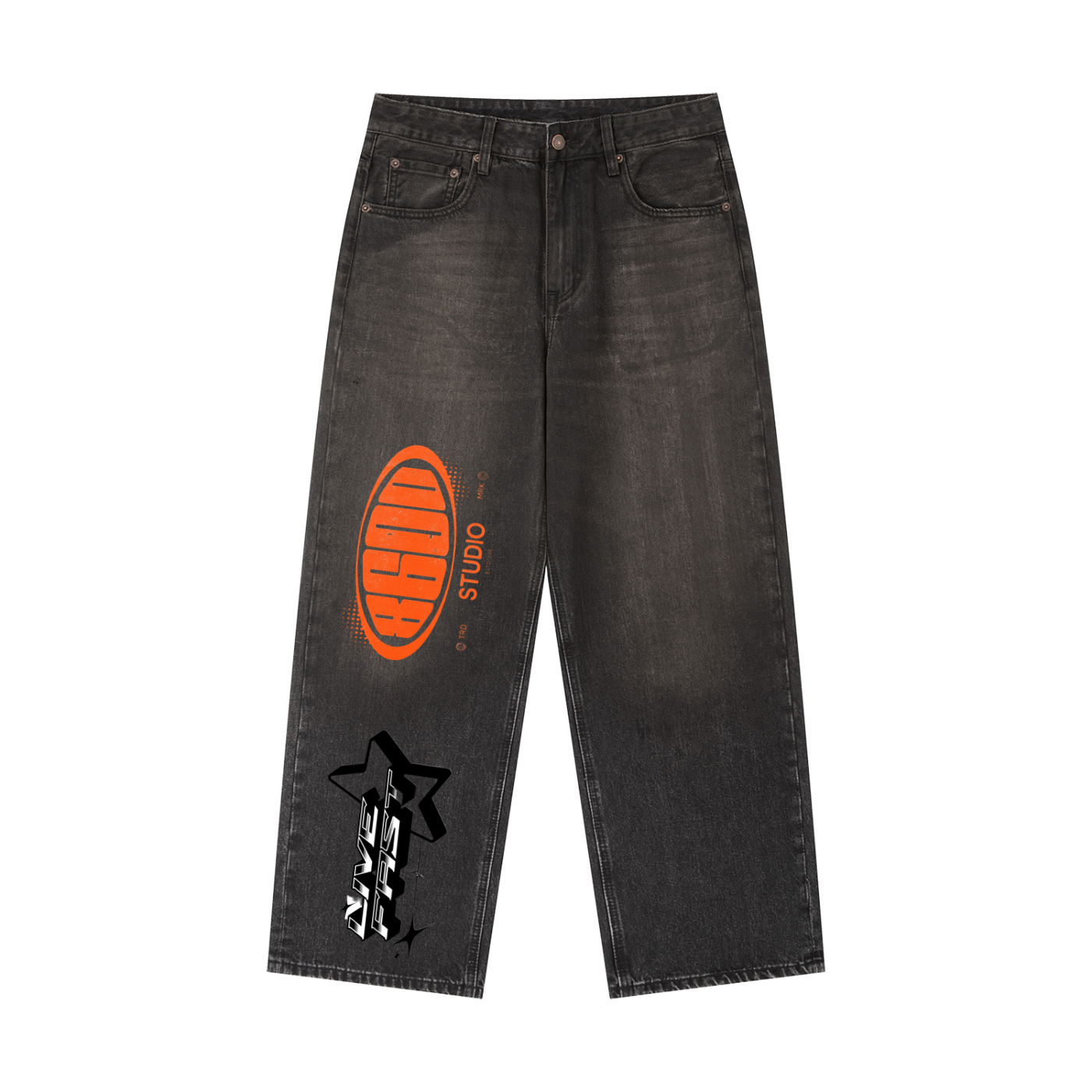 DustyClub Fastlife Vintage  Denim Jeans
