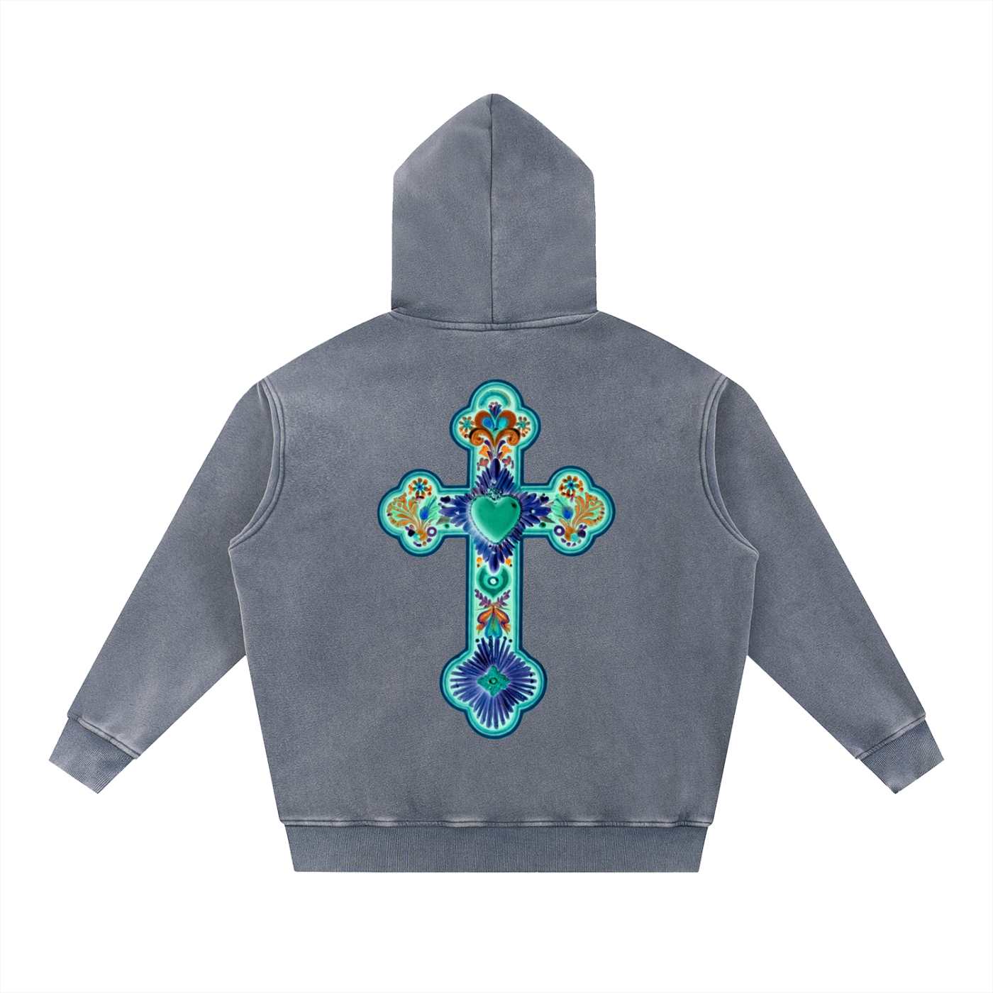 86 Inverted Cross Oversize Hoodie