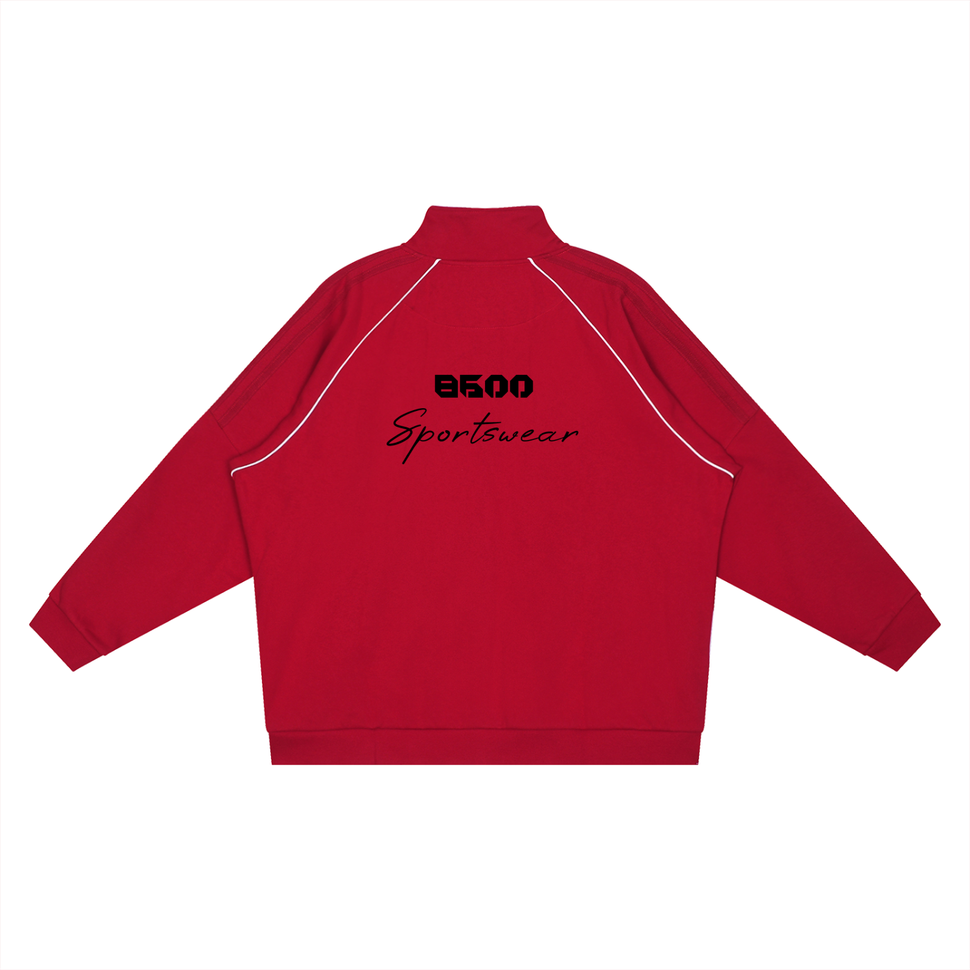 86 Reflective Sportswear Striped Raglan Jacket