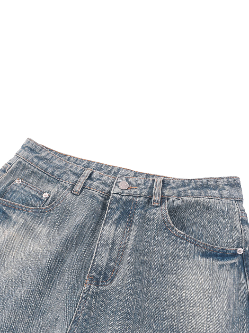 Keep It To Yo Self Vintage Distressed Denim Jeans