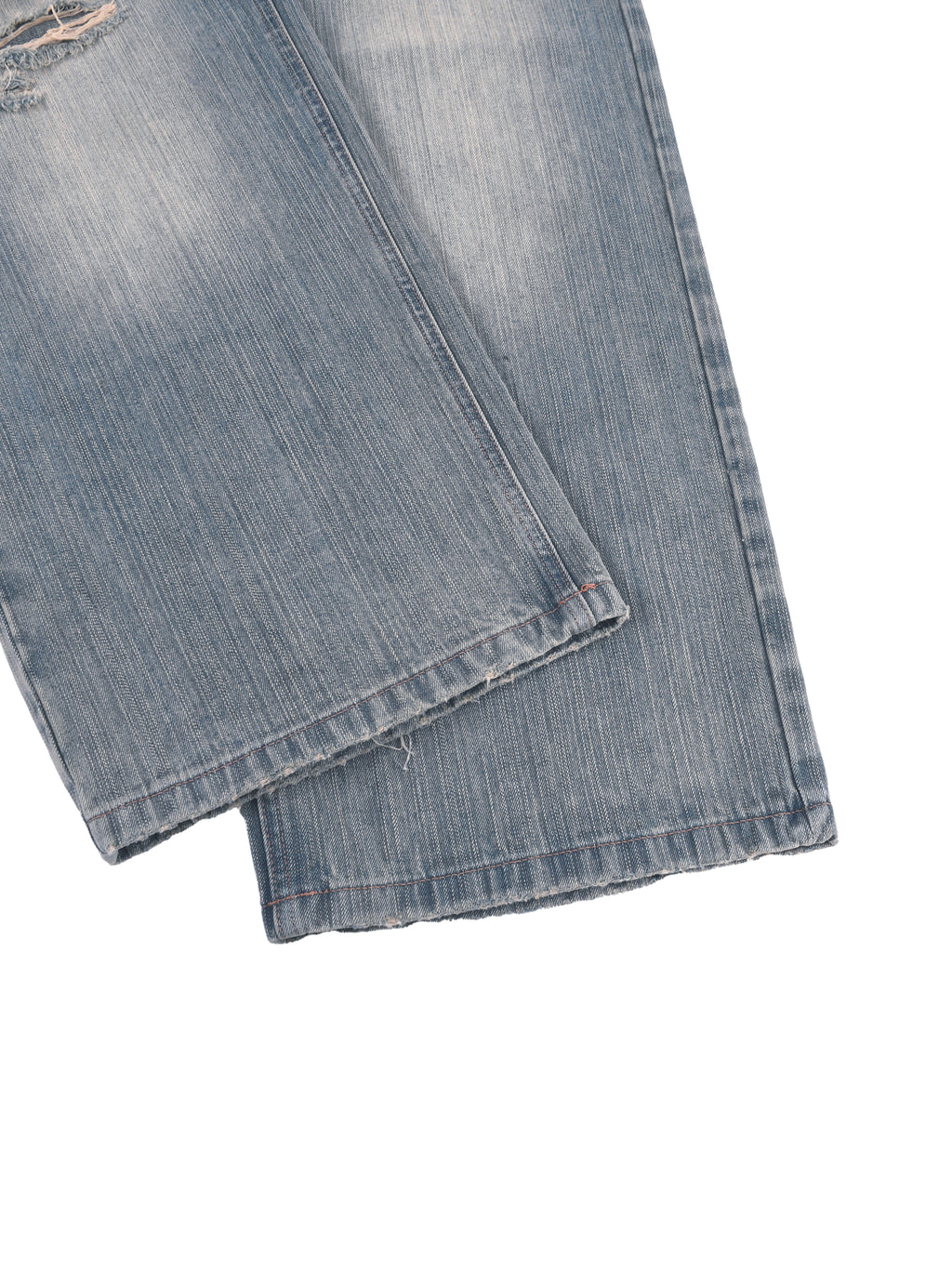 Keep It To Yo Self Vintage Distressed Denim Jeans