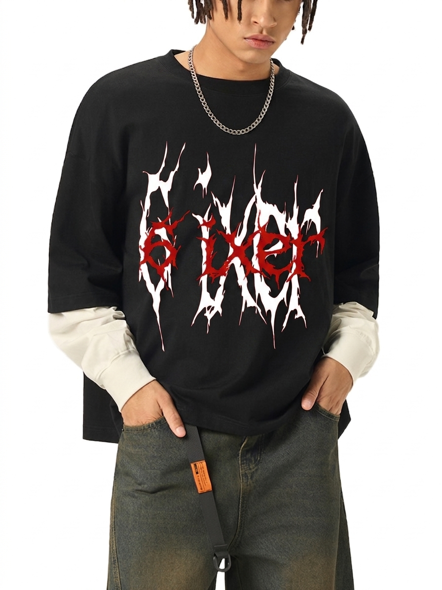 2 Toned 6ixer Long Sleeve T-Shirt